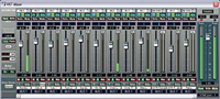 A janela Mixer, com todos os faders (Divulgao)